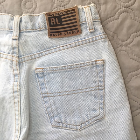 Vintage Polo Ralph Lauren Painted Cropped Flare - Picture 9 of 10